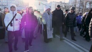 Общегородской крестный ход в праздник Казанской иконы Божией Матери. Екатеринбург. 04.11.2025