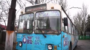 Сегодня поздравили женщин-шоферов в прифронтовой Горловке с Днём работника транспорта.