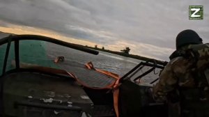 СВО Мощные кадры с Днепра от бойцов РФ