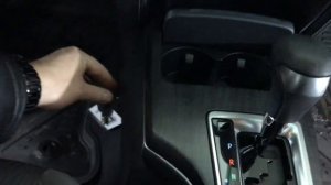 Toyota Fortuner замок мультилок на акпп. Установили блокиратор на автоматическую коробку передач.