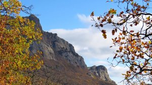 Скалы и козы урочища Кизилташ.