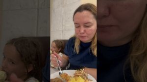 Ужин в санатории 27.10.2025#мукбанг#еда#вкусно