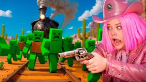 УБЕГИ от ЗОМБИ в МЕРТВЫХ РЕЛЬСАХ в ROBLOX