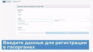 Платформа Госотчёт_старт работы