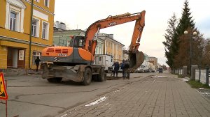 (Рыбинск-40) ЗАМЕНА КОММУНИКАЦИЙ НА УЛИЦЕ СТОЯЛОЙ