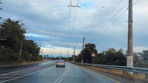 Дорога из Симеиза в Симферополь