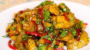 Этот САЛАТ из БАКЛАЖАНОВ сметут первым со стола! Вкусный рецепт из простых продуктов! Вкусные Советы