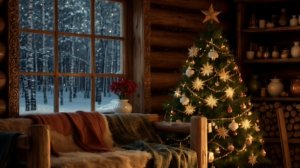 Русская деревня. ❤️ Зима.  Уют. Камин. Часть 2