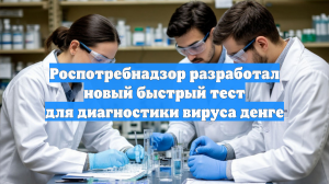 Роспотребнадзор разработал новый быстрый тест для диагностики вируса денге
