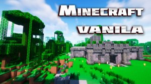 Майнкрафт ванила с картой +6