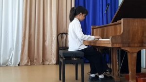 Хидирова Гулсора, А. Зноско-Боровский "Веселое утро"