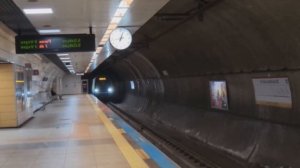 Ночной Стамбул Турция От электрички с реверсом до огней Босфора.