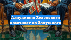 Алаудинов: Зеленского поменяют на Залужного