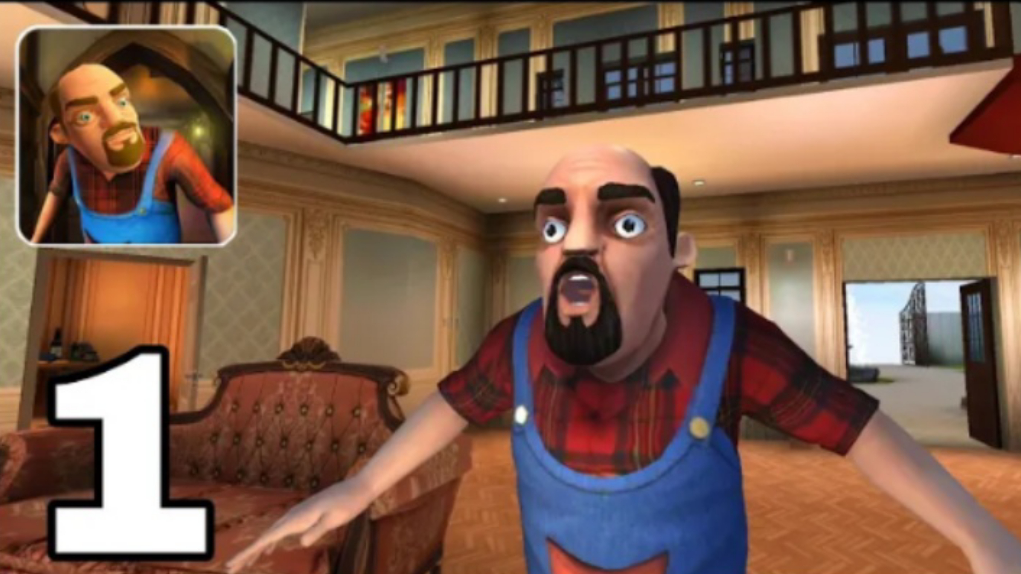 Scary Stranger 3D New Update All Levels Gameplay Part 1 смотреть онлайн