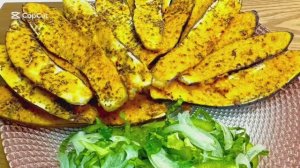 «Пикантные ленточки»-закуска из баклажанов!