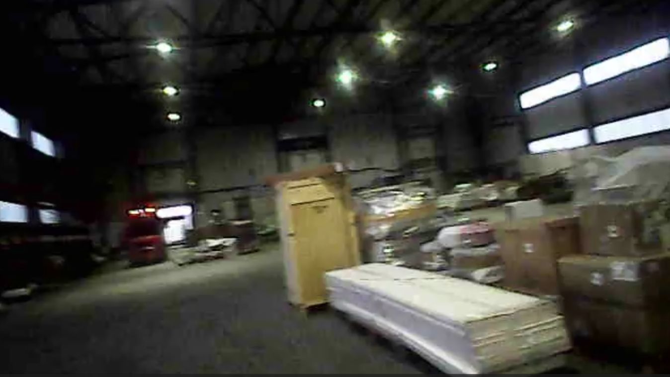 Внутри склада ПЭК