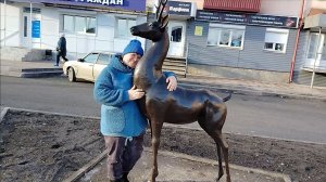 Весёлая Семейка 45 / ПОЕХАЛИ В ГОСТИ, В КАТАЙСК / ПРОГУЛКА ПО ПАРКУ И ОБЗОР ГОРОДА
