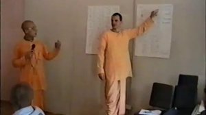 Бхактивайбхава Свами и Навина Нирада Дас - Семинар санкиртаны