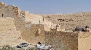 Монастырь Саввы Освящённого в Кедронской долине в Иудейской пустыне. Основан около 484 года