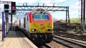 проезжающие поезда Англии ч.31