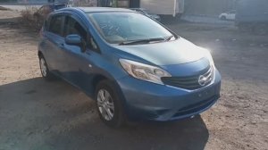 Забрали Nissan Note из таможни