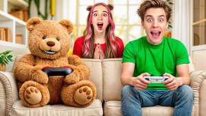 Плюшевый МИШКА стал ЖИВЫМ !