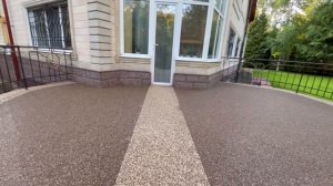 Укладка каменного ковра на террасе - Видео отзыв клиента 🤝❤️