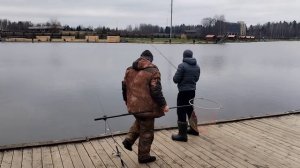 Поимка на блесну.