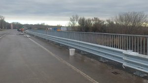 Завершение капремонта моста через реку Черную в Волжском районе