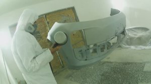 Ремонт LIXIANG L6 Лисян 6 Окрас бампера Часть 1.