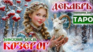 💥 ТАРО КОЗЕРОГ ♑ДЕКАБРЬ 2025 💥ДЕНЕЖНЫЙ ДОЖДЬ