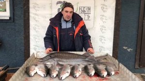 хороший улов у Тиберия и Оксаны