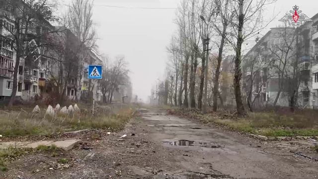 Кадры из г. Красноармейск в ДНР