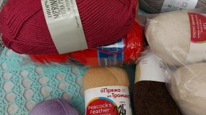 Небольшая покупочка и покраска пряжи