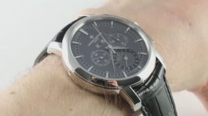 Хронограф Vacheron Constantin Patrimony Traditionnelle с вечным календарем 47292/000P-9510