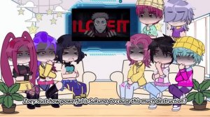 Kpop demon hunter react to itadori as rumi's brother