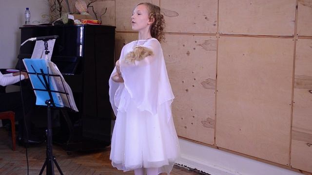 Колыбельная Светланы - исполняет Настя Баранова концерт «ОСЕННИЙ ВЕРНИСАЖ»