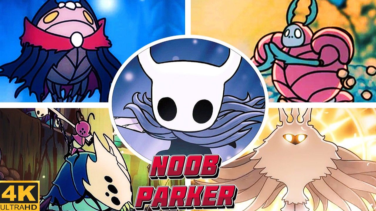 Hollow Knight - Все боссы + концовка.