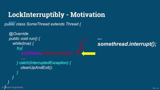 16. ReentrantLock Part 1 - tryLock and interruptible Lock смотреть онлайн