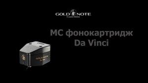 Головка звукоснимателя Gold Note Da Vinci