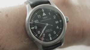 Обзор роскошных пилотских часов IWC Pilot's Watch Mark XV IW3253-01