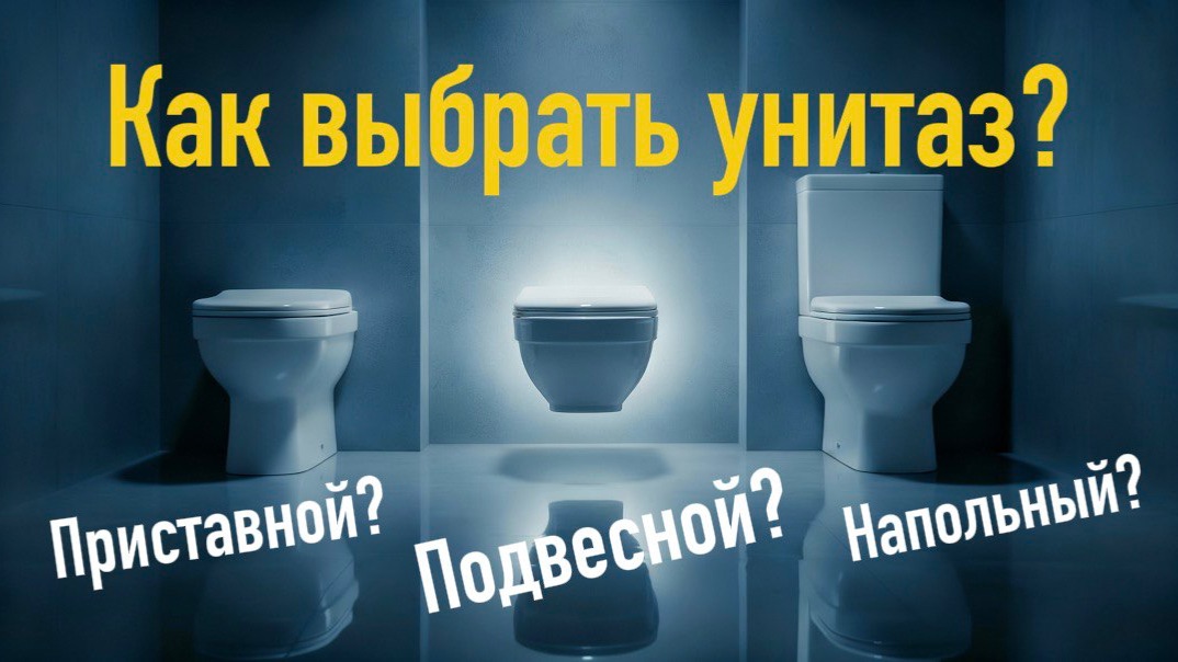 «Как выбрать унитаз?» Подвесной, напольный или приставной? смотреть онлайн