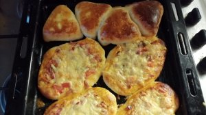 Мини-пицца и пирожки в духовке. Сочные и вкусные!