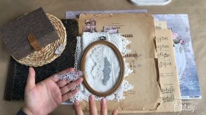 Винтажные рапсодия: обзор дизайнерской посылки FantasyScrap | Скрапбукинг