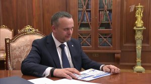 В День работника транспорта Владимир Путин провел встречу с главой Минтранса Андреем Никитиным