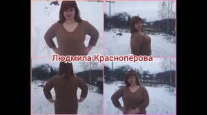 АРХИВ. Пуловер по МК Анны＂Вязанный стиль от Анны＂⧸⧸_как_я_вязала⧸⧸_мои