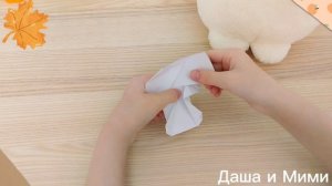 Оригами медвежонок 🐻✨