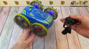 343141 Машинка трюковая Амфибия на радиоуправлении с 6лет