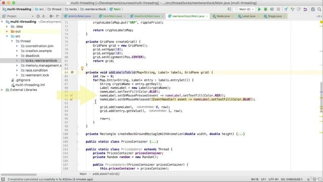 17. ReentrantLock Part 2 - User Interface Application example смотреть онлайн