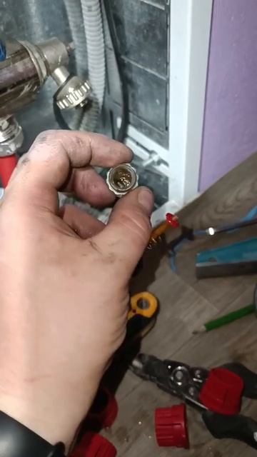 Обслуживание коллектора теплого пола... Что делать если не греет теплый пол???